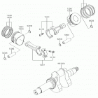 MULE 4010 4x4 (KAF620MJF) Crankshaft  /  piston(s)