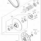 MULE PRO-DX Driven converter  /  drive belt