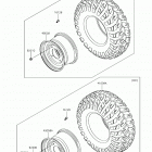 MULE PRO-FXT (KAF820BJF) Wheels  /  tires