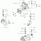 MULE SX (KAF400KJF) Механизм переключения передач