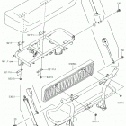 MULE SX (KAF400LJF) Сиденье