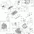TERYX (KRF800GJF) ГОЛОВКА ЦИЛИНДРА