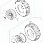 TERYX (KRF800GJF) Wheels  /  tires