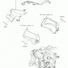 TERYX (KRF800GJFA) Отражатели