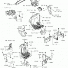 TERYX (KRF800HJF) Детали рамы (фронт)
