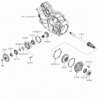 TERYX4 (KRT800GJFA) Передняя коническая зубчатая передача