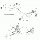 R19RCA57A1/A4/B1/B4 RANGER 570, FULL SIZE Brakes, lines and master cylinder - r19rca57a1  /  a4  /...