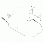 R19RM250B1 RGR 500 2WD HDPE Drive train, gear selector - r19rm250b1 (49rgrgearselect...