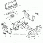 R19RMA50B4/B1 RGR 500 Body, floor and fenders - r19rma50b4  /  b1 (701898)