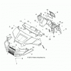 R19RMA50B4/B1 RGR 500 Body, hood, dash and grill - r19rma50b4  /  b1 (700181)