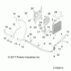 R19RMA50B4/B1 RGR 500 Engine, cooling system - r19rma50b4  /  b1 (c700013)