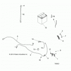 R19RMA50B4/B1 RGR 500 Electrical, battery - r19rma50b4  /  b1 (700502)