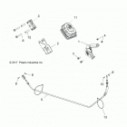 R19RME57D7 RGR 570 EPS HD Brakes, park and shifter - r19rme57d7 (702206)
