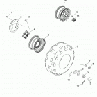 R19RME57D7 RGR 570 EPS HD Wheels, rear - r19rme57d7 (49rgrwheelrr14rgr570)