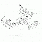 R19RNA57B1/B9/EBX RGR 570 CREW Body, floor and fenders - r19rna57b1  /  b9  /  ebx (701...