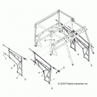 R19RNA57B1/B9/EBX RGR 570 CREW Body, side nets - r19rna57b1  /  b9  /  ebx (700314)