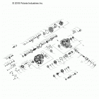 R19RNA57B1/B9/EBX RGR 570 CREW Drive train, main gearcase - r19rna57b1  /  b9  /  ebx (...