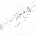R19RNA57B1/B9/EBX RGR 570 CREW Drive train, primary clutch - r19rna57b1  /  b9  /  ebx ...