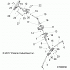 R19RRE99AV/BV/A1/A9/B9/AP/BP/AJ/BJ/AD/BD RANGER 1000 PS Steering, steering asm. - r19rre99av  /  bv  /  a1  /  a...