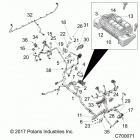 R19RRE99AV/BV/A1/B1/A9/B9/AP/BP/AJ/BJ/AD/BD RANGER 1000 PS Electrical, wire harness - r19rre99av  /  bv  /  a1  /  ...