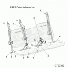R19RRE99F1/FC/SC1/SCC/SFC/F1 RANGER 1000XP EPS EU/TR/ZUG Body, seat belt and mounting - r19rre99f1  /  fc  /  sc1...