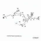 R19RRE99F1/FC/SC1/SCC/SFC/F1 RANGER 1000XP EPS EU/TR/ZUG Brakes, brake lines and master cylinder - r19rre99f1  / ...