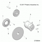 R19RRE99F1/FC/SC1/SCC/SFC/F1 RANGER 1000XP EPS EU/TR/ZUG Engine, starter - r19rre99f1  /  fc  /  sc1  /  scc  /  ...