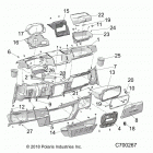 R19RRK99A9/AD/AJ/AP/B9/BD/BJ/BP RANGER 1000 PS RC Body, dash - r19rrk99a9  /  ad  /  aj  /  ap  /  b9  /  ...