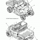 R19RRM99AL RANGER 1000XP PS MUD Body, decals - r18rrm99al (702470)