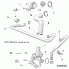 R19RRM99AL RANGER 1000XP PS MUD Engine, waterpump and bypass - r19rrm99al (c700384)