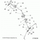 R19RRM99AL RANGER 1000XP PS MUD Steering, steering asm. - r19rrm99al (c700036)