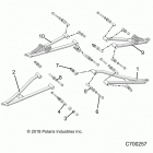 R19RRM99AL RANGER 1000XP PS MUD Suspension, front control arms - r19rrm99al (c700257)