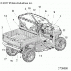 R19RRU99A9/AD/AJ/AP RANGER 1000XP PS NSTR Body, decals - r19rru99a9  /  ad  /  aj  /  ap (c700080)