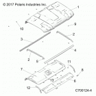 R19RRU99A9/AD/AJ/AP/B9/BD/BJ/BP RANGER 1000XP PS NSTR Body, roof - r19rru99a9  /  ad  /  aj  /  ap  /  b9  /  ...