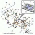 R19RRW99A9/AD/AJ/AP/B9/BD/BJ/BP RANGER 1000XP PS NSTR RC Electrical, wire harness - r19rrw99a9  /  ad  /  aj  /  ...