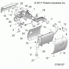 R19RRW99A9/AD/AJ/AP/B9/BD/BJ/BP RANGER 1000XP PS NSTR RC Engine, exhaust - r19rrw99a9  /  ad  /  aj  /  ap  /  b9...