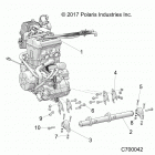 R19RRW99A9/AD/AJ/AP/B9/BD/BJ/BP RANGER 1000XP PS NSTR RC Engine, mounting - r19rrw99a9  /  ad  /  aj  /  ap  /  b...
