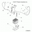 R19RSE99AS/A1/A9/B1/B9/BS RANGER 1000XP PS CREW Electrical, battery - r19rse99as  /  a1  /  a9  /  b1  /...