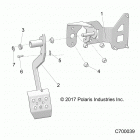 R19RSE99AS/A1/A9/B1/B9/BS RANGER 1000XP PS CREW Brakes, pedal - r19rse99as  /  a1  /  a9  /  b1  /  b9  ...