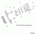 R19RSE99AS/A1/A9/B1/B9/BS RANGER 1000XP PS CREW Brakes, rear caliper - r19rse99as  /  a1  /  a9  /  b1  ...