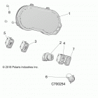 R19RSM99AL RANGER 1000XP PS CREW MUD Electrical, dash instuments - r19rsm99al (c700254)
