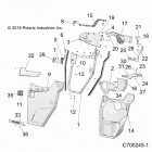 R19RSM99AL RANGER 1000XP PS CREW MUD Body, front doors - r19rsm99al (c700245-1)