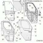 R19RSU99AS RANGER 1000XP PS CREW NSTR Body, door, front, full - r19rsu99as (c700119)