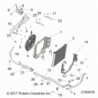 R19RSU99AS RANGER 1000XP PS CREW NSTR Engine, cooling system - r19rsu99as (c700076)
