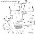 R19RSU99AS RANGER 1000XP PS CREW NSTR Body, hvac ducting - r19rsu99as (c700152)