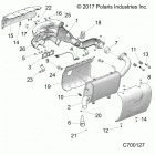 R19RSU99AS RANGER 1000XP PS CREW NSTR Engine, exhaust - r19rsu99as (c700127)