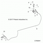 R19RSU99AS RANGER 1000XP PS CREW NSTR Drive train, gear selector - r19rsu99as (c700041)
