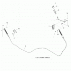 R19RT_87 RGR 900 XP ALL OPTIONS Drive train, shift lever and cable - r19rt_87 all option...
