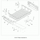 R19RVA87A1/B1/EA9/AH/B9/BH RANGER CREW 900 EPS Body, box asm. - r19rva87a1  /  b1  /  ea9  /  ah  /  b9...