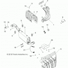 R19RVA87A1/B1/EA9/AH/B9/BH RANGER CREW 900 EPS Engine, exhaust - r19rva87a1  /  b1  /  ea9  /  ah  /  b...